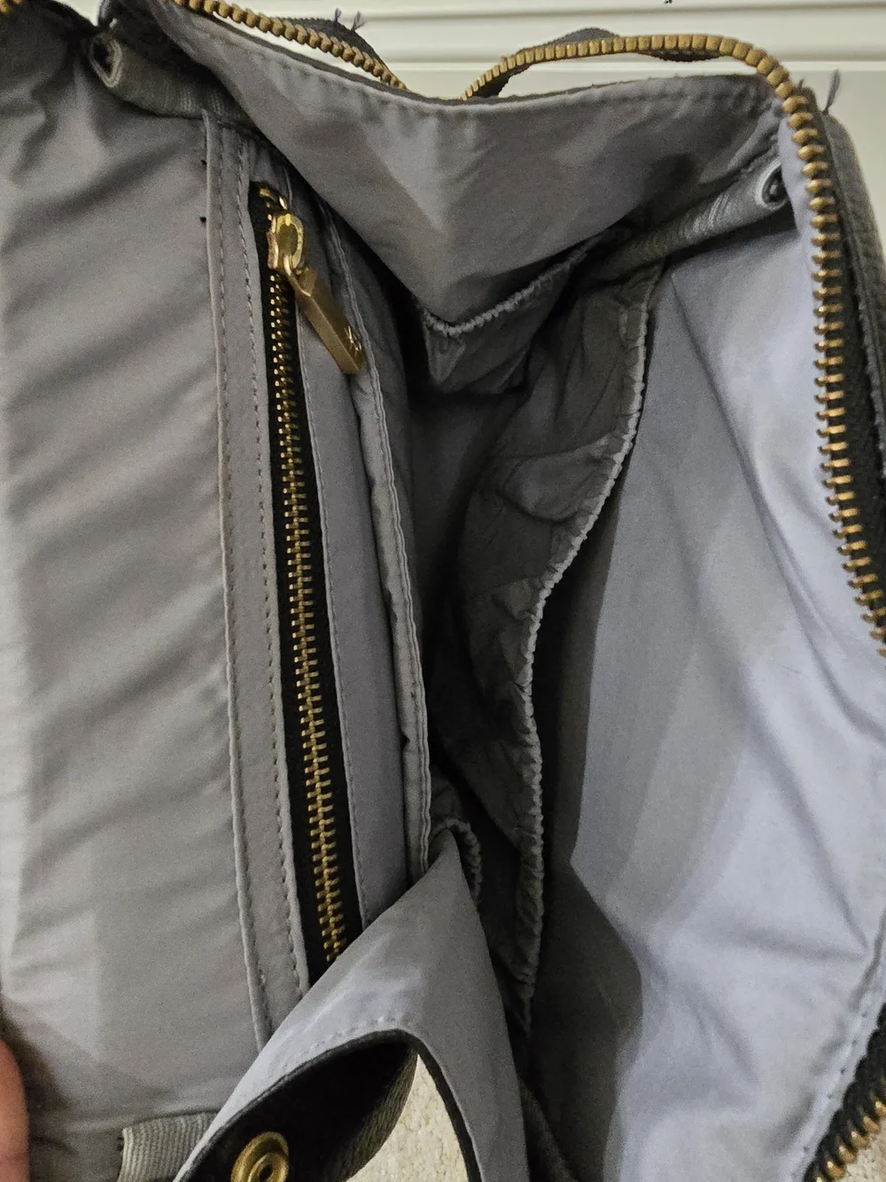 Foley + Corinna Black Pebbled Leather Backpack